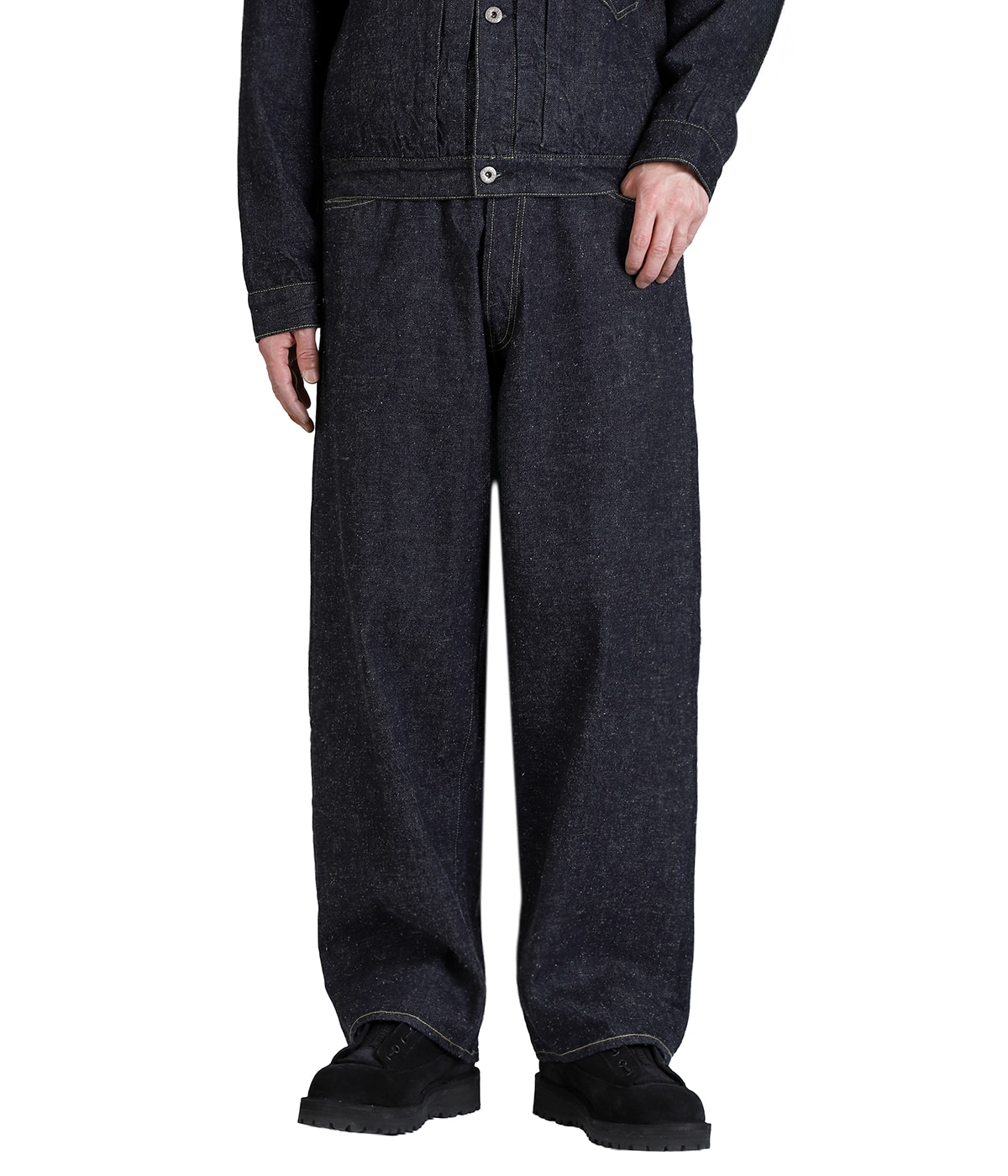 【ワンウォッシュサンプル】model（175cm / 60kg）B85 W75 H92 着用サイズ：M