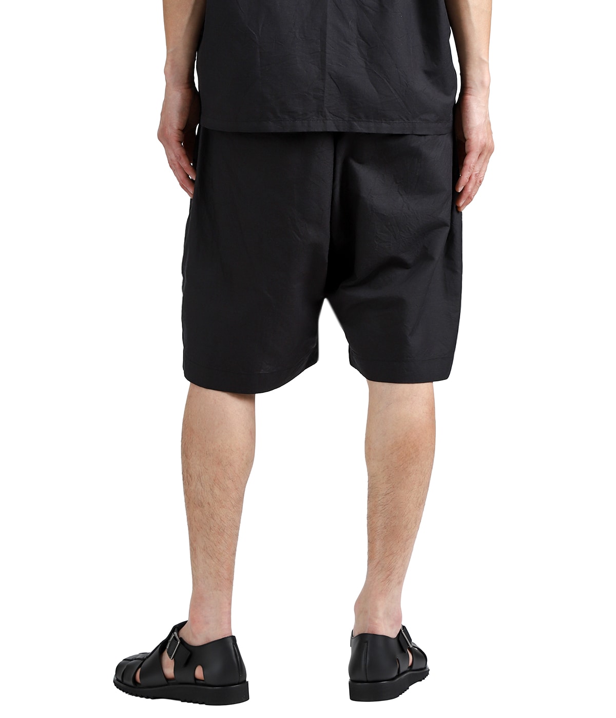 COTTON / RAMIE BORAD EASY SHORTS | GOLD(ゴールド) / パンツ ハーフ