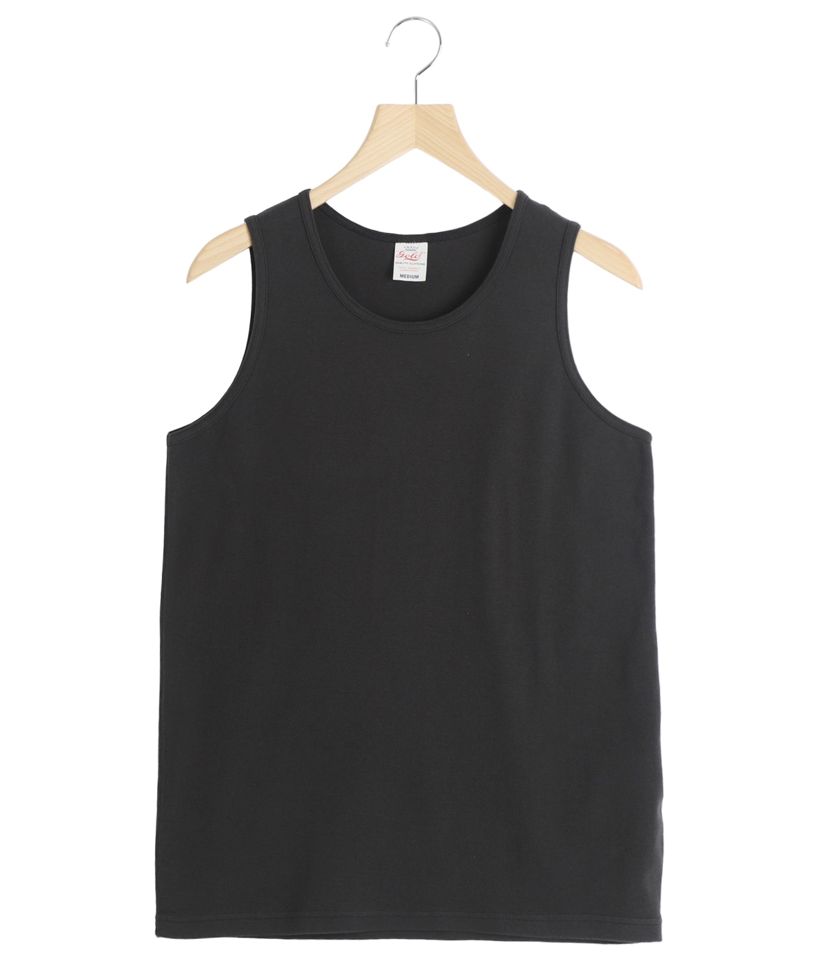 30/1 ORGANIC COTTON 1-PACK TANK TOP | GOLD(ゴールド) / トップス