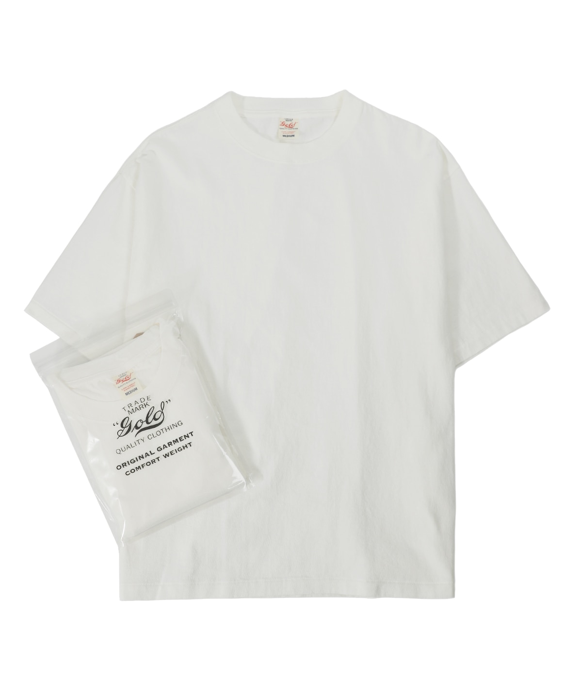 18/1 US COTTON 1-PACK T-SHIRT | GOLD(ゴールド) / トップス 