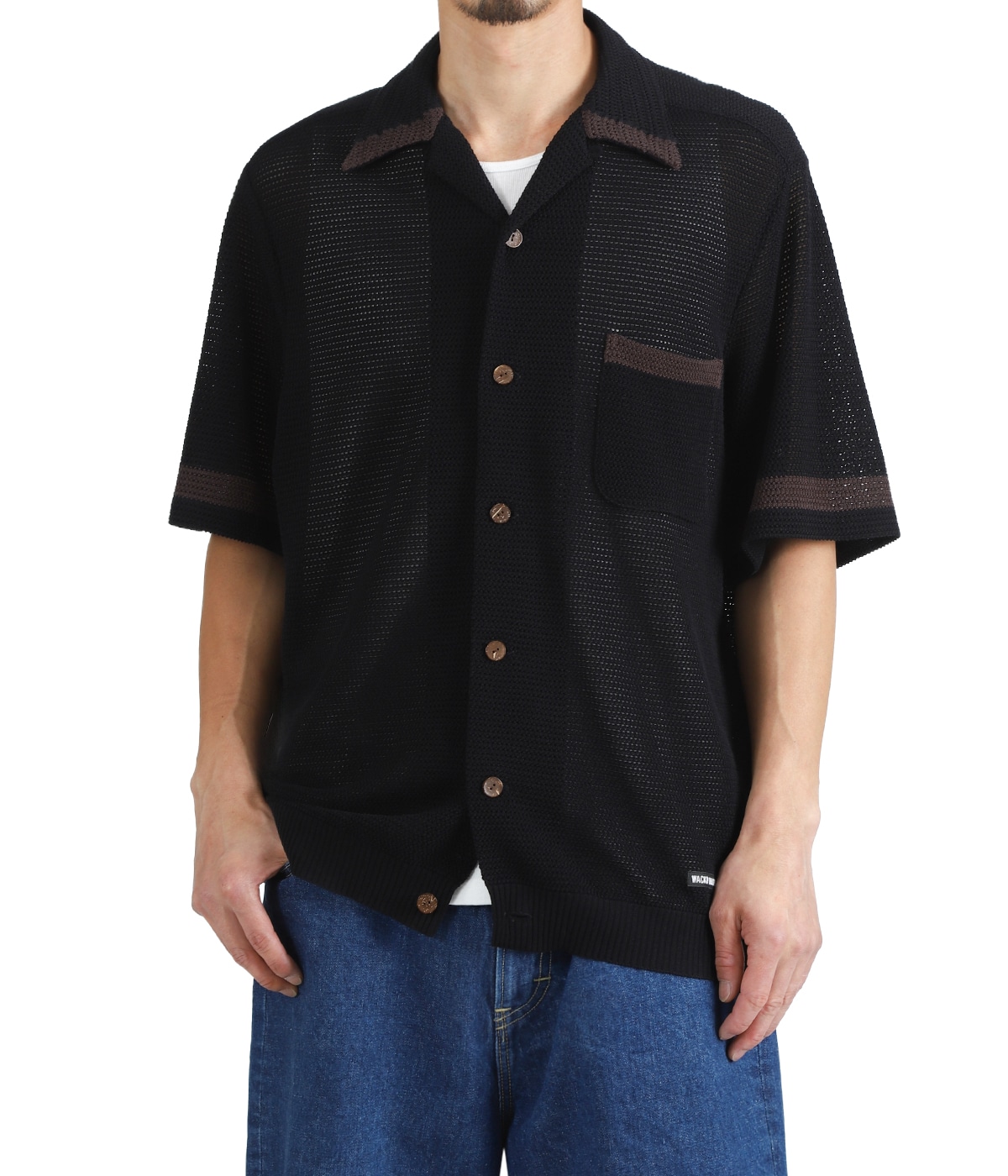 KNIT SHIRT ( TYPE-2 ) | WACKO MARIA(ワコマリア) / トップス 半袖