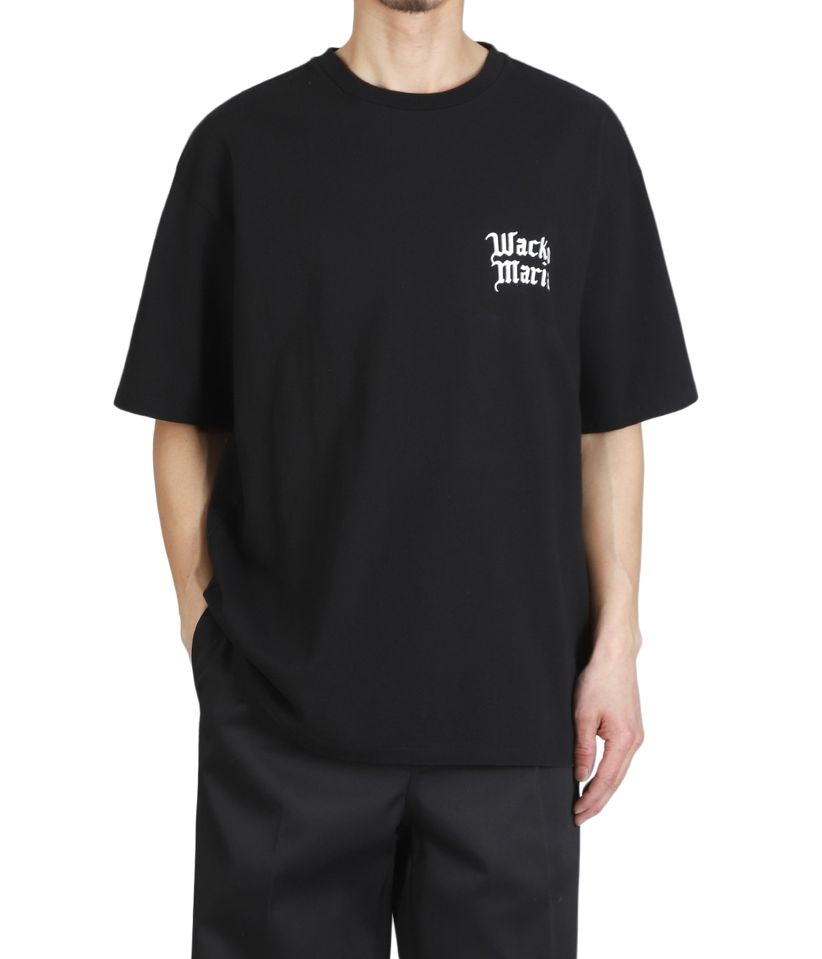 WASHED HEAVY WEIGHT CREW NECK T-SHIRT ( TYPE-2 ) | WACKO MARIA