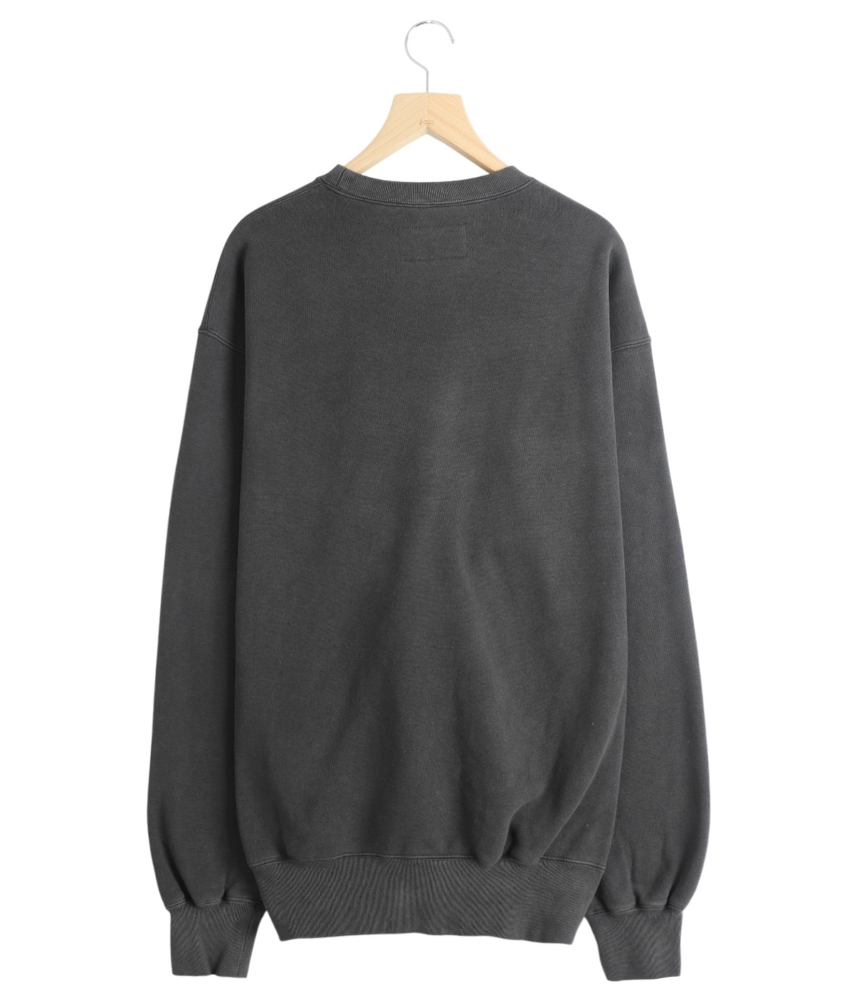 WASHED MIDDLE WEIGHT CREW NECK SWEAT SHIRT | WACKO MARIA