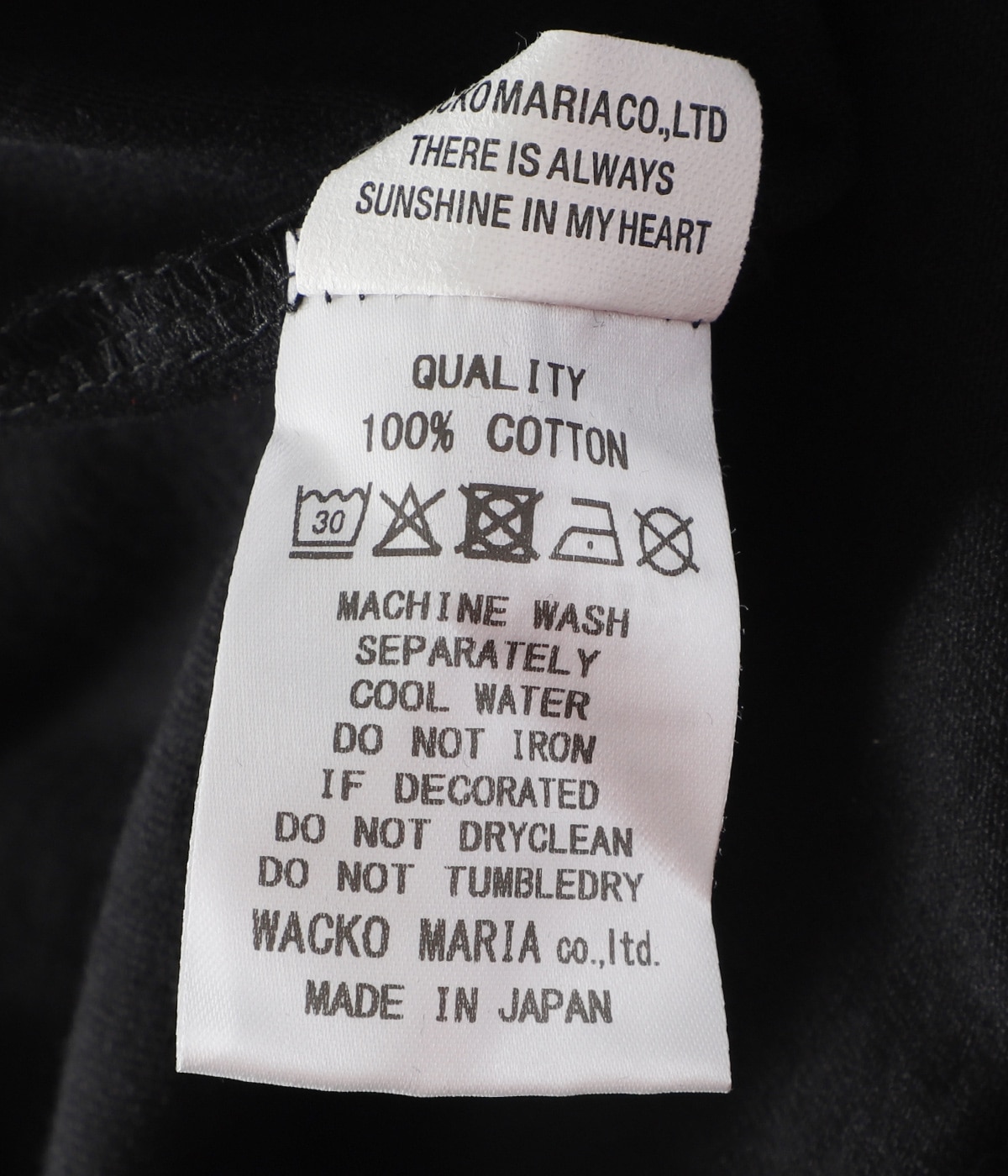 WASHED HEAVY WEIGHT CREW NECK LONG SLEEVE T-SHIRT ( TYPE-1