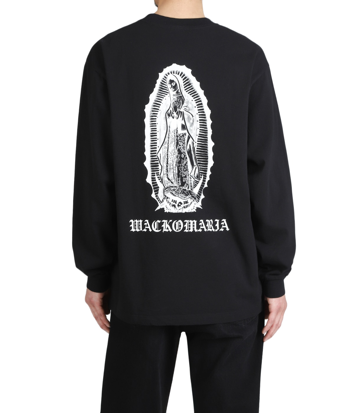 WASHED HEAVY WEIGHT CREW NECK LONG SLEEVE T-SHIRT ( TYPE-1