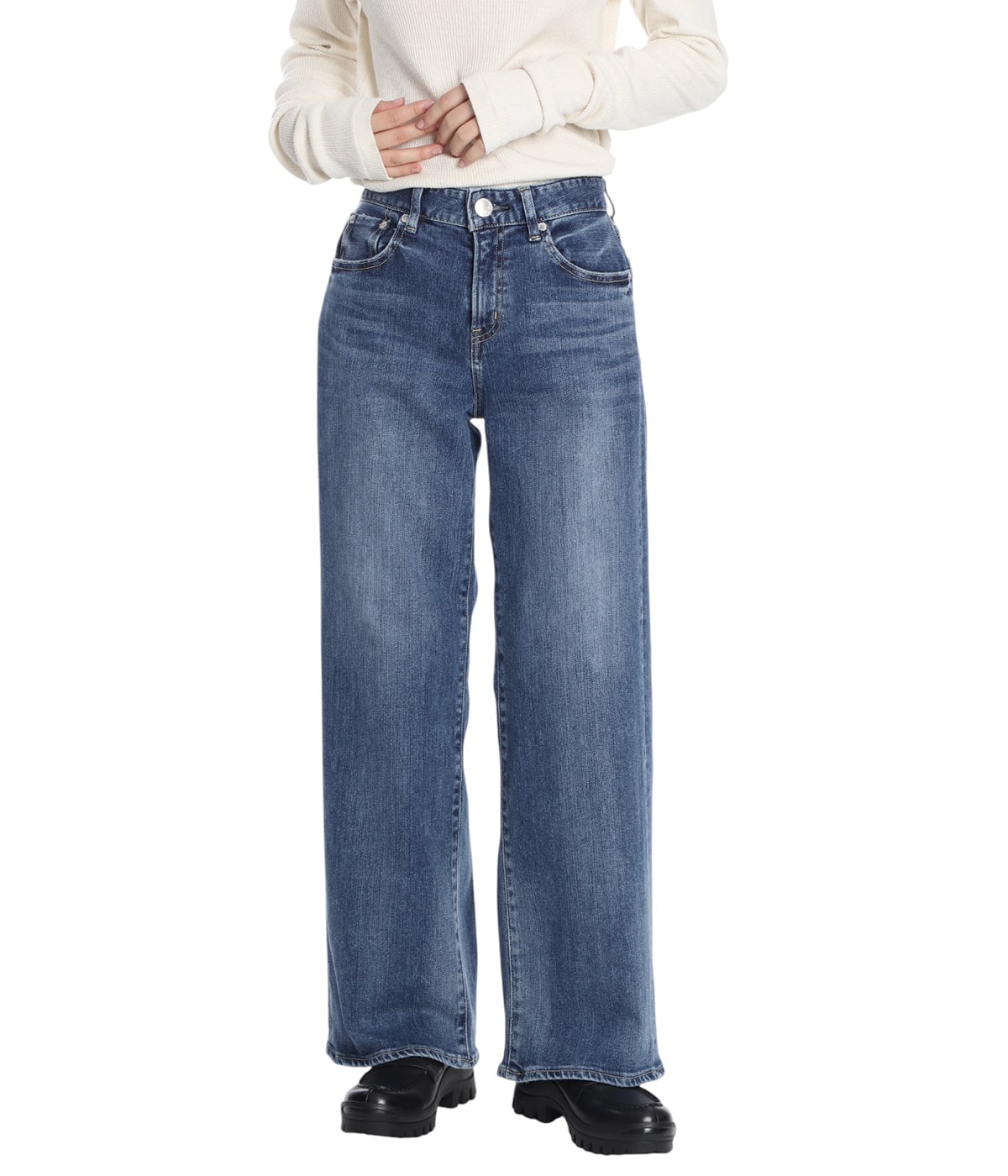 model（166cm） 着用サイズ：24inch