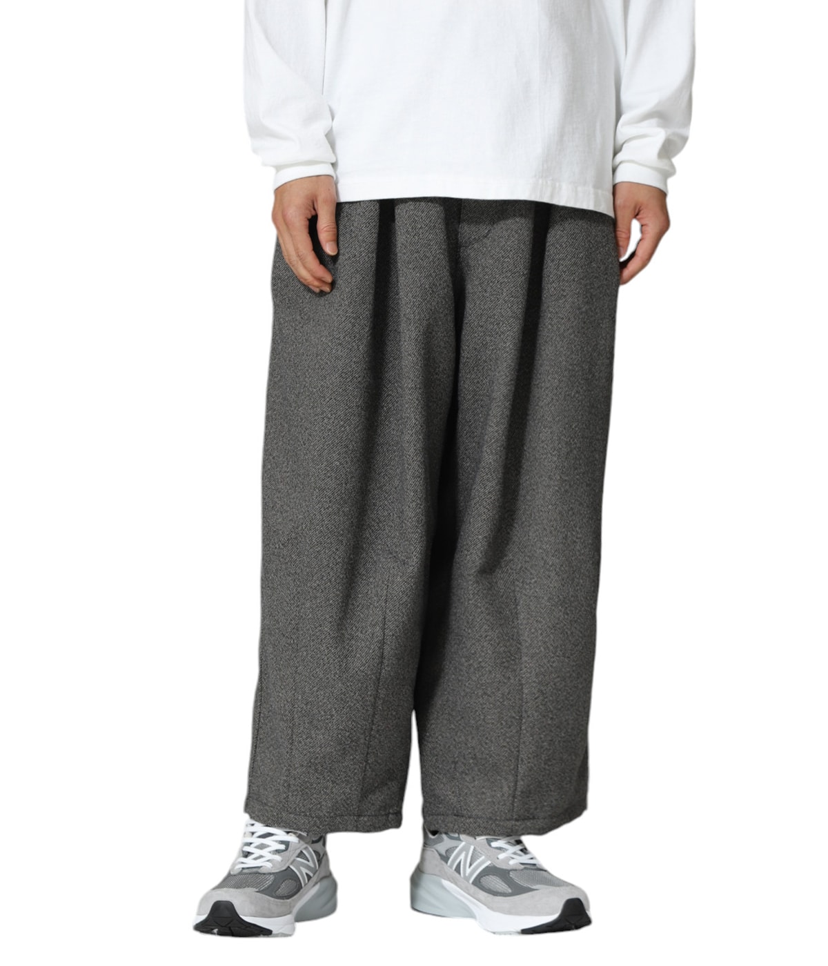 TECH TWEED BALLOON PANTS | is-ness(イズネス) / パンツ