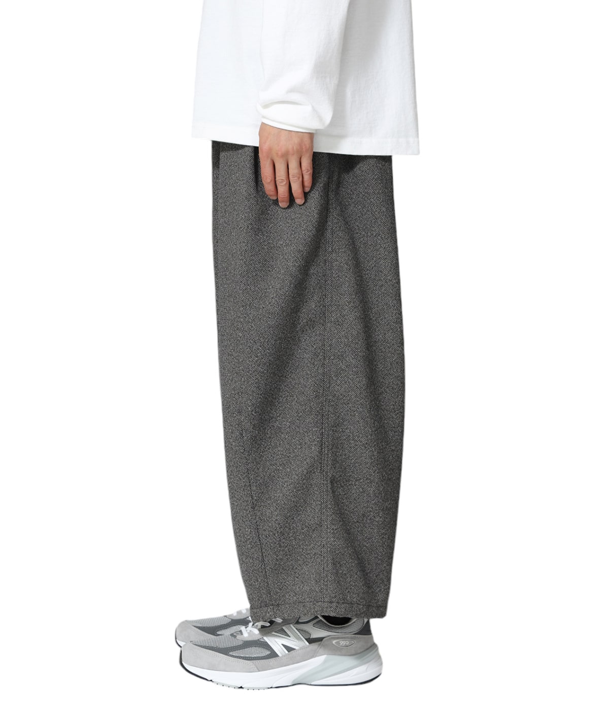 TECH TWEED BALLOON PANTS | is-ness(イズネス) / パンツ