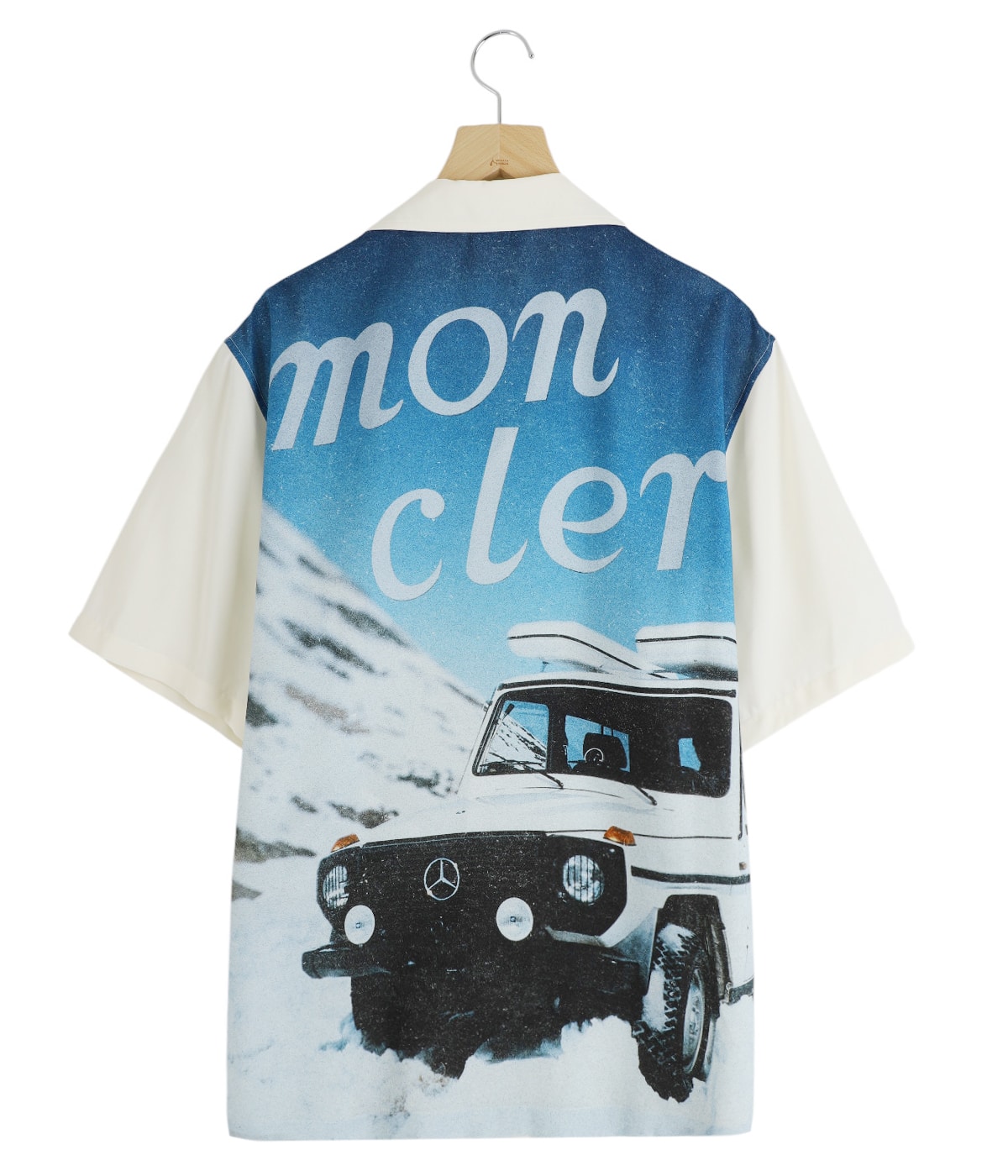 関税込 MONCLER × Mercedes-Benz by Nigo モンクレール Tシャツ White Moncler x Mercedes-Benz by NIGO Cotton T-Shirt