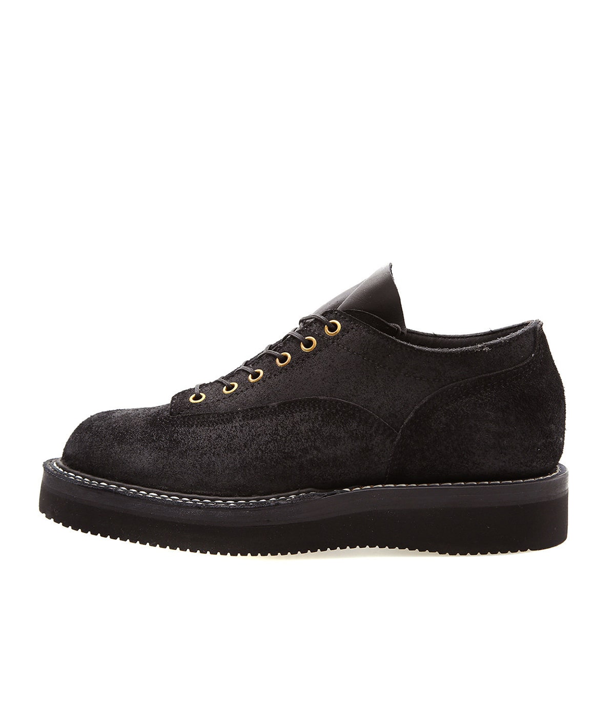 NORTHWEST OXFORD -ROUGHOUT BLACK-(シューホール 6) | Whites