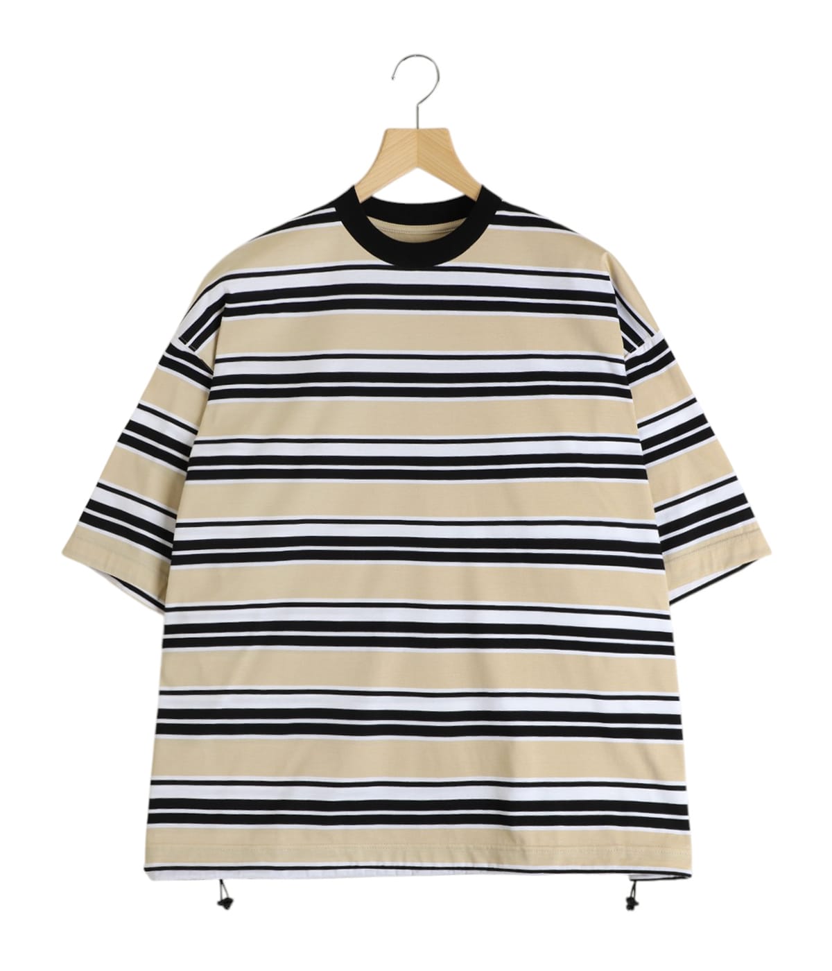 BALLOON BORDER T-SHIRT | is-ness(イズネス) / トップス