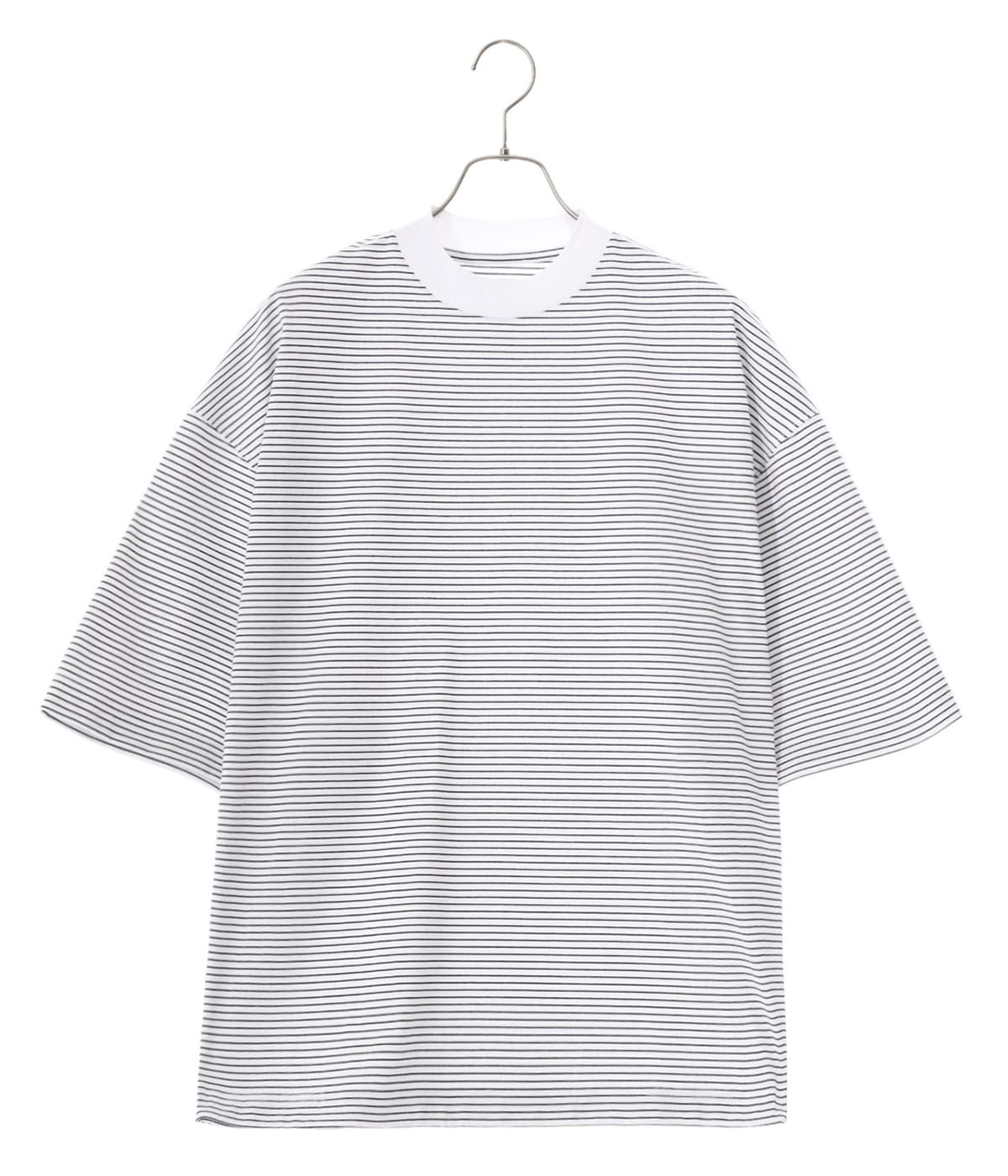トップス BALLOON BORDER SHORT SLEEVE T-SHIRT BALLOON BORDER SHORT SLEEVE T-SHIRT