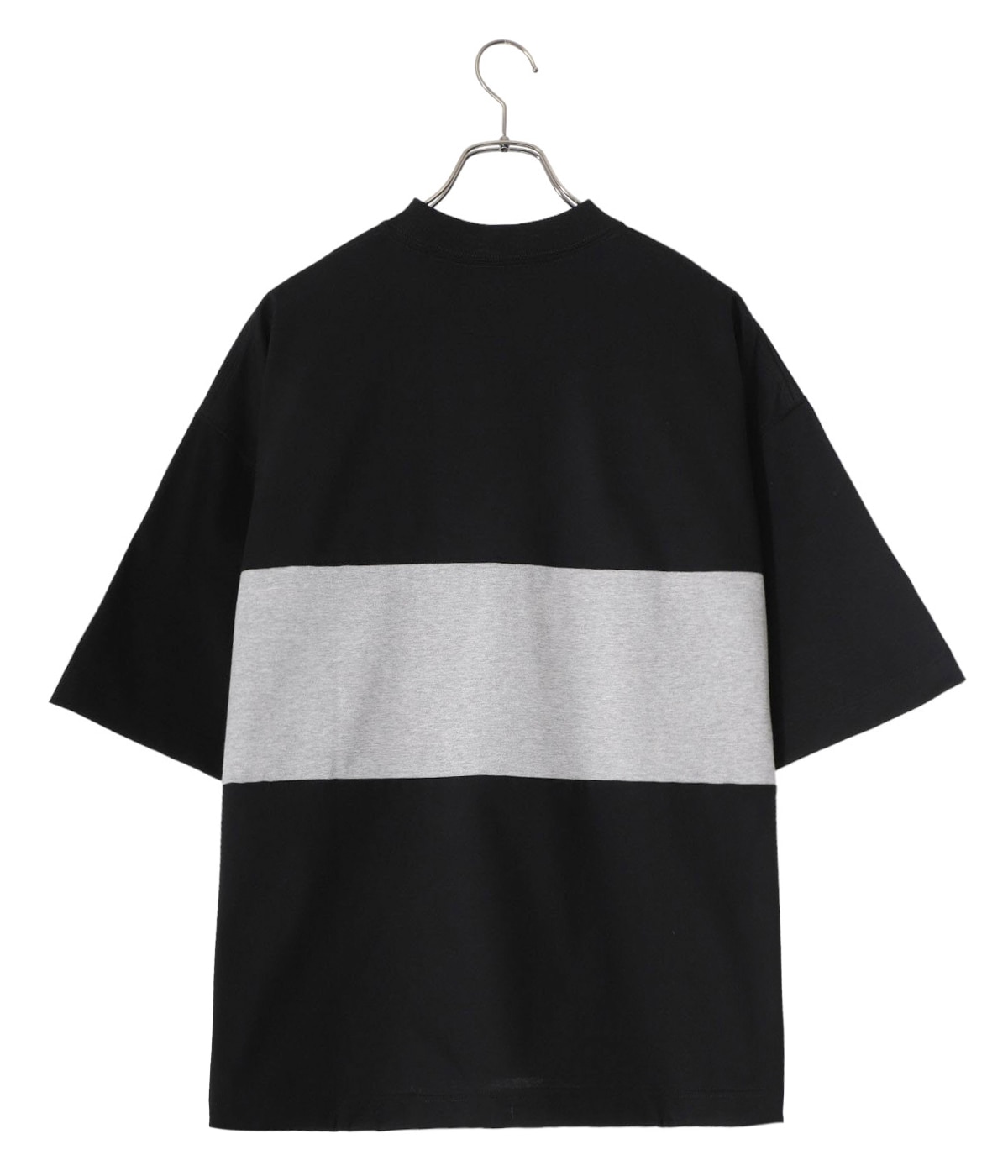 BALLOON COLOR BLOCK SHORT SLEEVE T-SHIRT | is-ness(イズネス