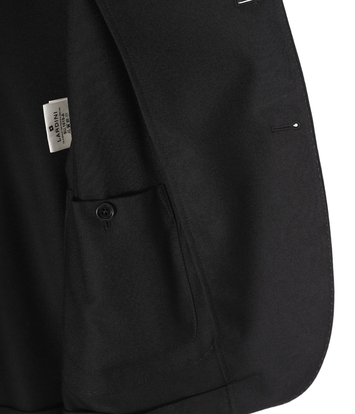 LARDINI easy wear ストレッチ ジャケット ダークネイビー 46 LARDINI（ラルディーニ）EASY WEARイージーウェア ウォーターレ