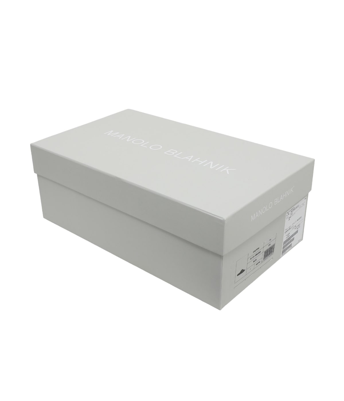箱保存袋付き✨マノロブラニク　リストニー　レザー　白　38.5 箱保存袋付き✨マノロブラニク リストニー レザー 白 38.5