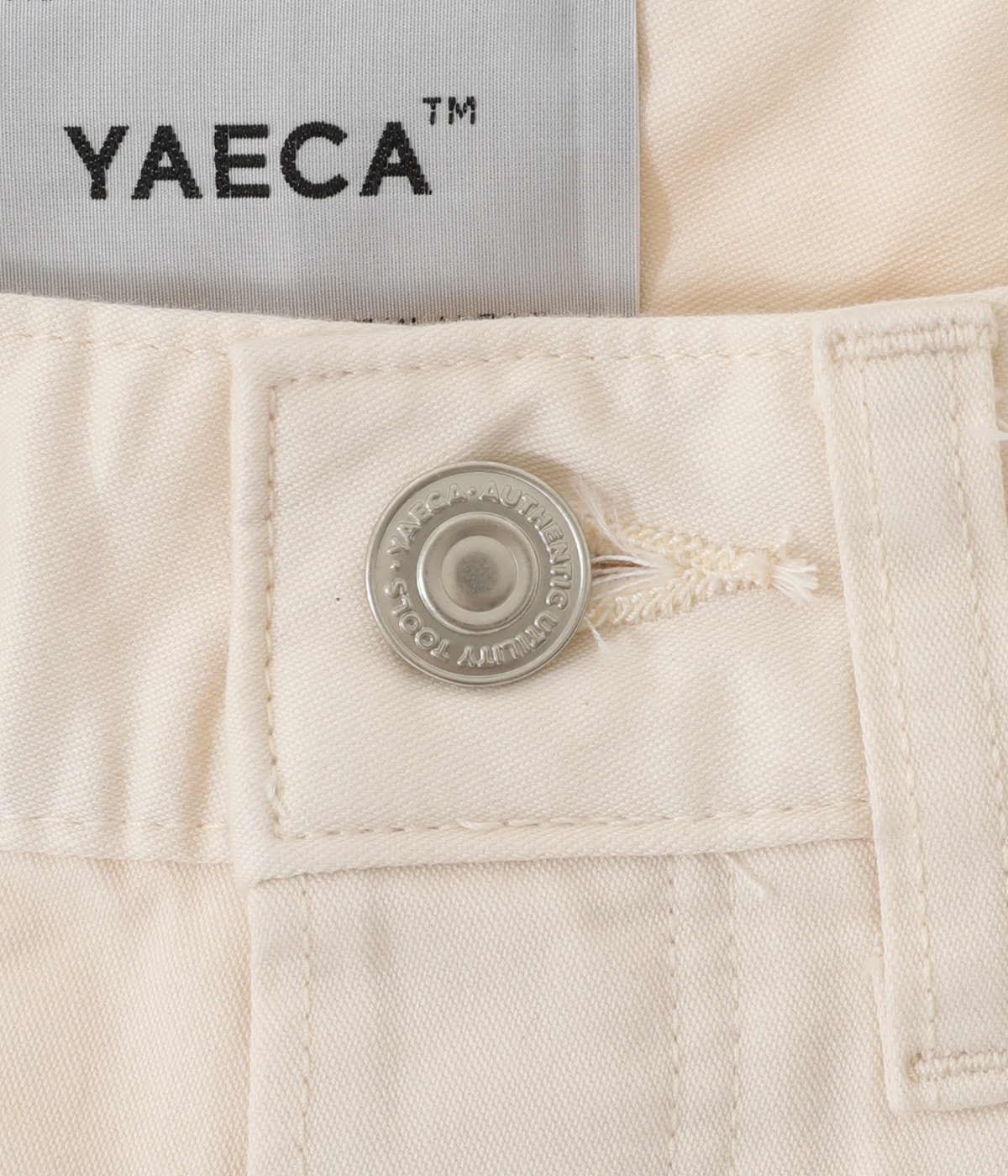 パンツ YAECA 28 68653 WHITE レディース】ストレートパンツ | YAECA(ヤエカ) / パンツ