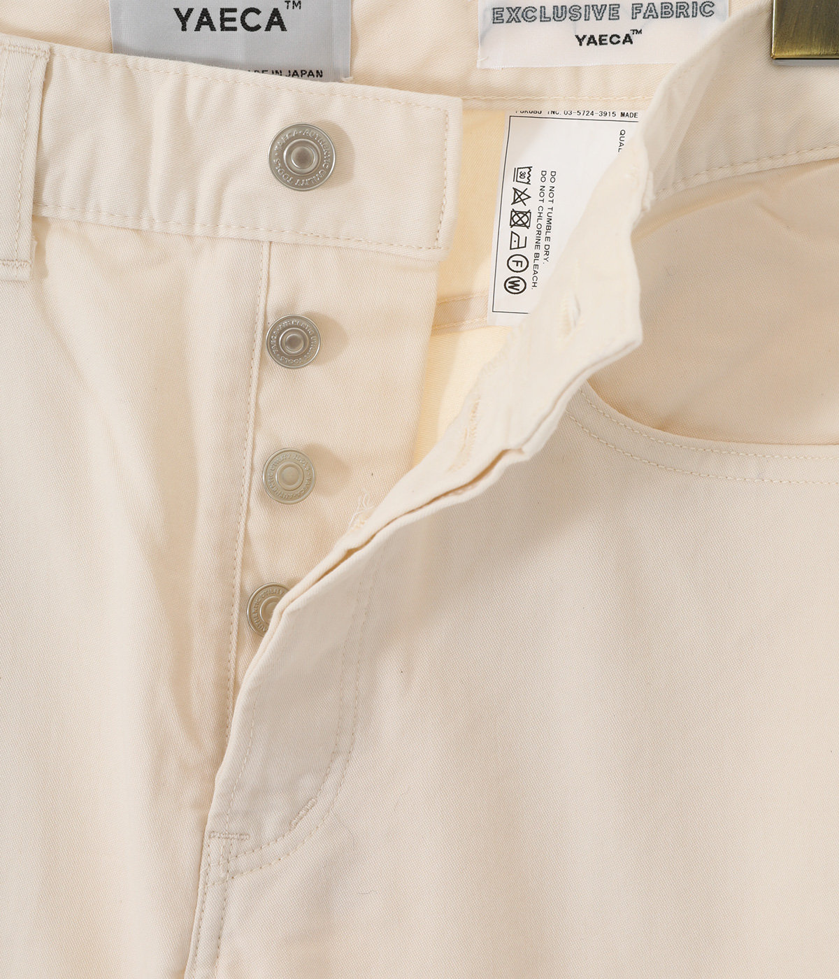 パンツ yaeca YAECA(ヤエカ)】定番のベイカーパンツが再入荷いたしました