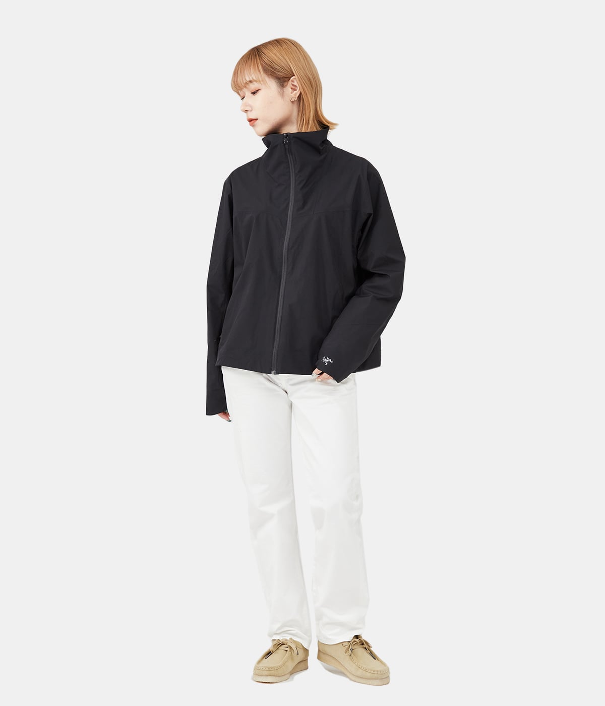パンツ YAECA 28 68653 WHITE レディース】チノクロスパンツ ワイドテーパード-63658- | YAECA