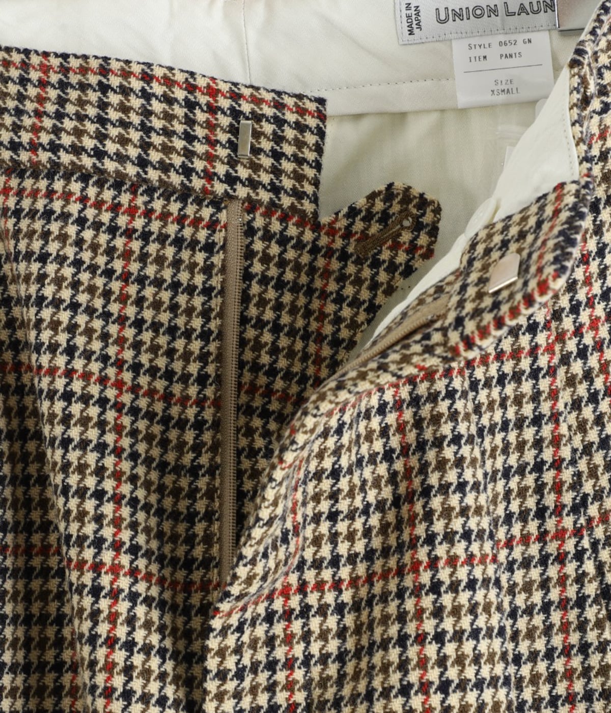 UNION LAUNCH パンツ XS ホワイト レディース】WIDE TROUSERS | UNION LAUNCH(ユニオンランチ
