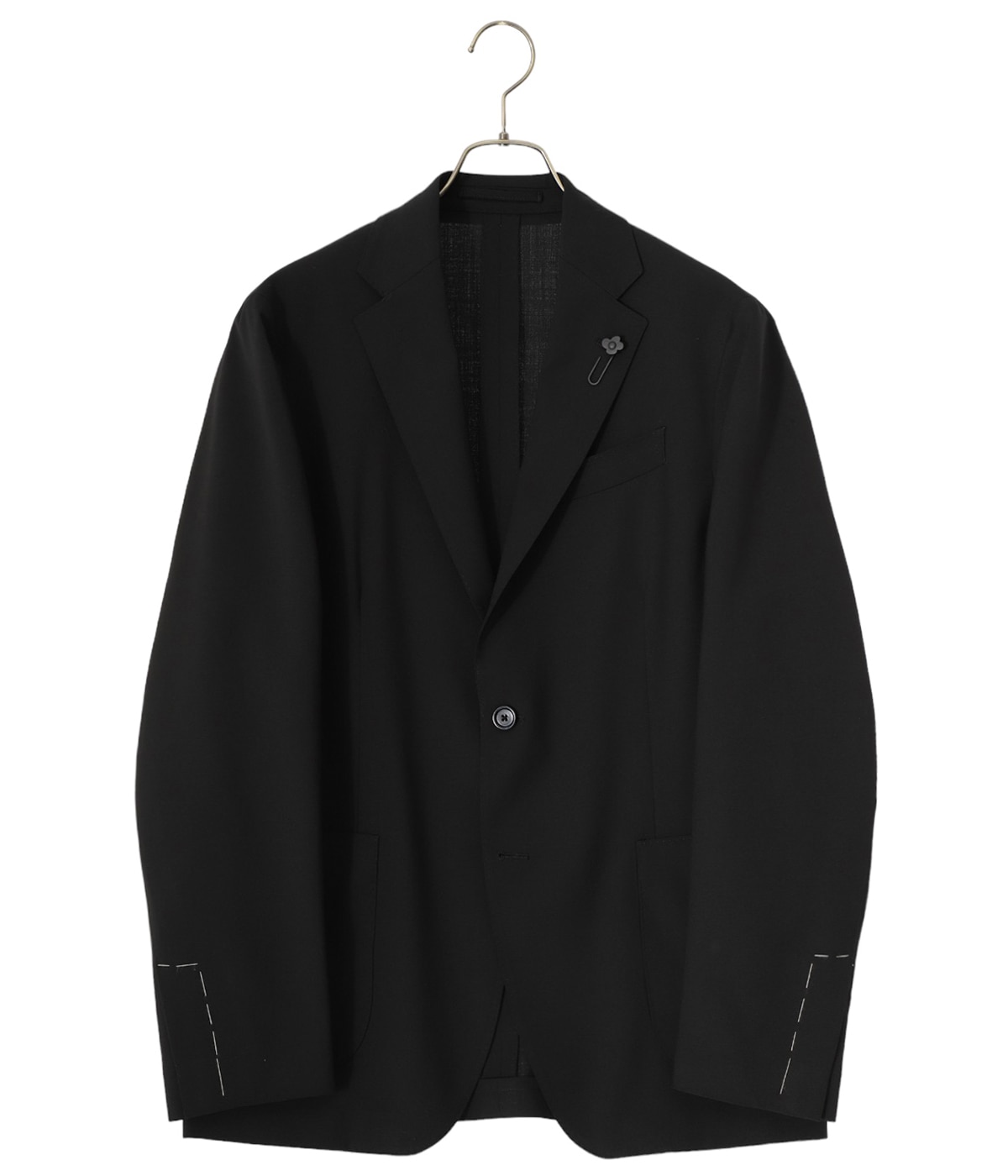LARDINI easy wear ストレッチ ジャケット ダークネイビー 46 LARDINI ラルディーニ スーツ メンズ / EASY WEAR イージー