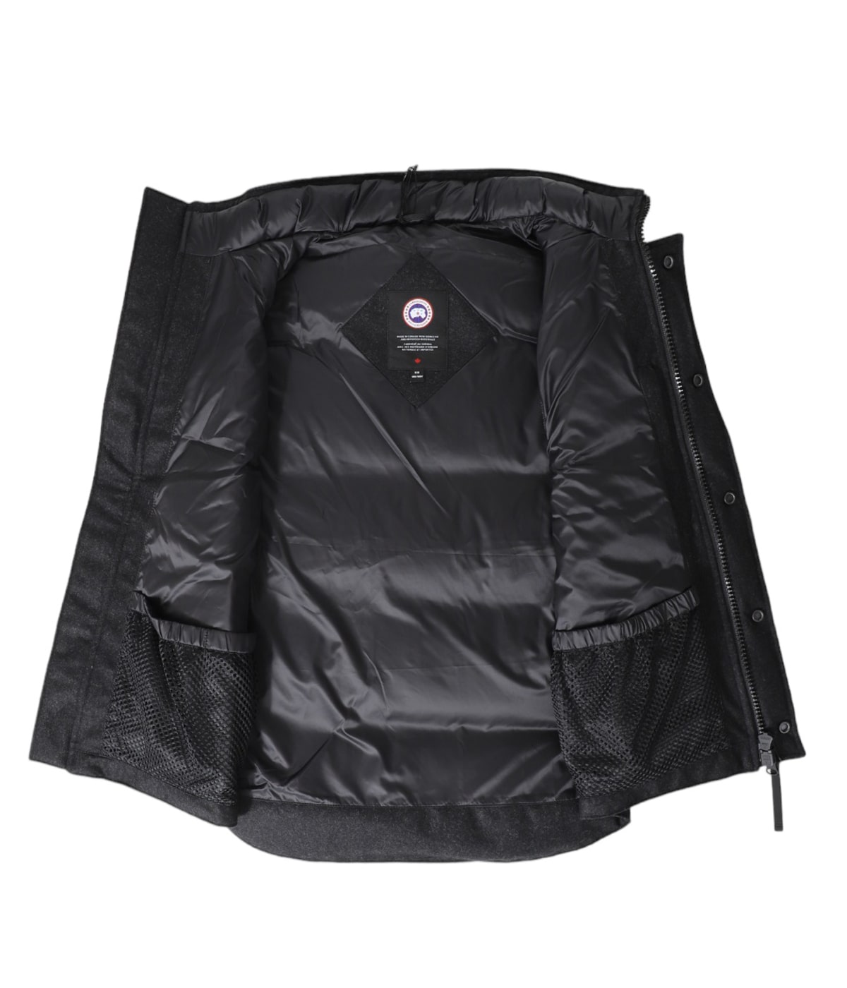 カナダグース　ダウンベスト　カーキ　Mサイズ　　4150M R BLACK DISC】Garson Vest WOOL | CANADA GOOSE(カナダグース