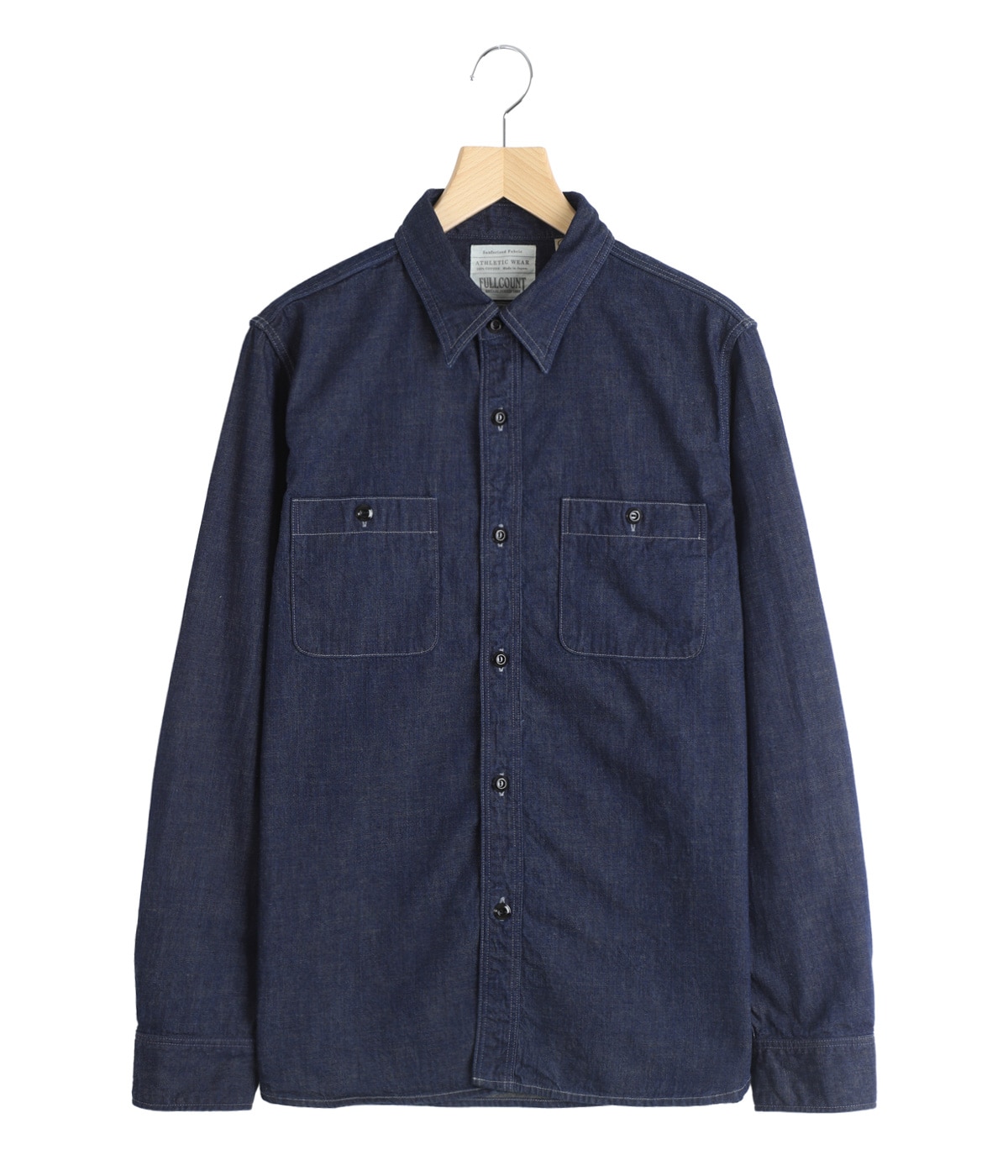専用 フルカウント 長袖 ワークシャツ 40 美品 DENIM WORK SHIRTS | FULL COUNT(フルカウント) / トップス 長袖シャツ