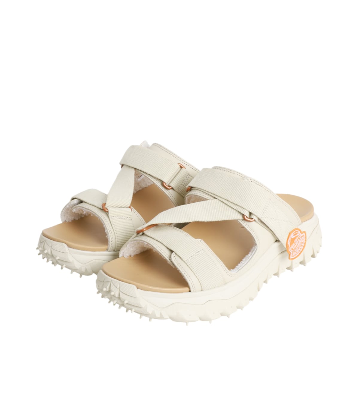 新作【MONCLER x ギルガファーム】レザーサンダル TRAILGRIP VELA LEATHER SANDALS | MONCLER X GILGA FARM BY