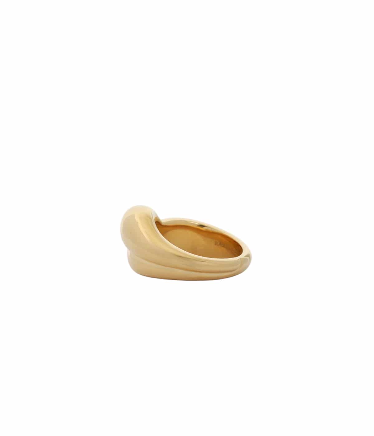 Tryvann Trail Ring Goldplated Silver | MARIA BLACK(マリア