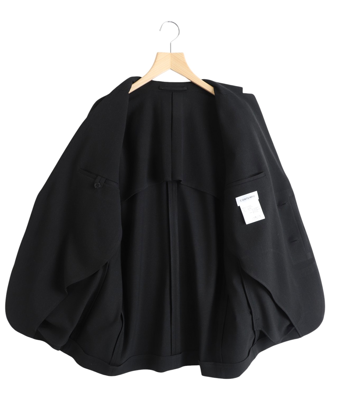 prince ブラックジャケット 新品未使用LLサイズ 2WAY 比翼ジャケット -51052501- | YAECA(ヤエカ) / アウター スーツ