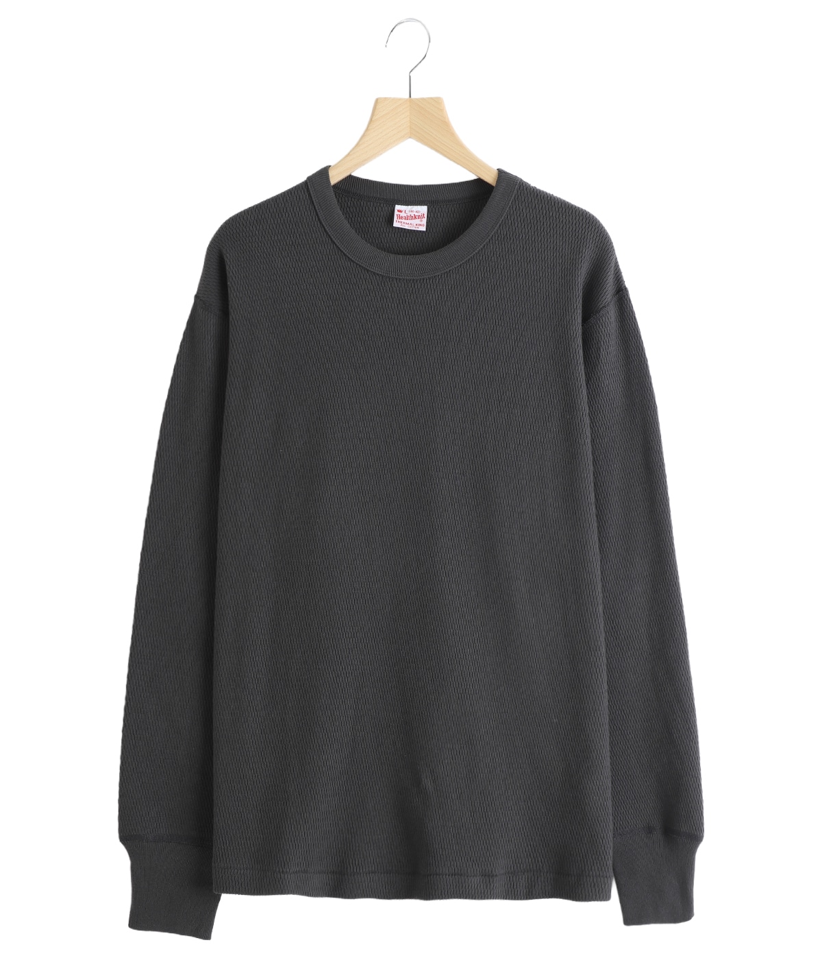 THERMAL KING RASCHEL HONEYCOMB CREW NECK L/S | Healthknit(ヘルス