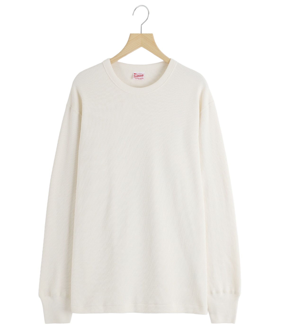 THERMAL KING RASCHEL HONEYCOMB CREW NECK L/S | Healthknit(ヘルス