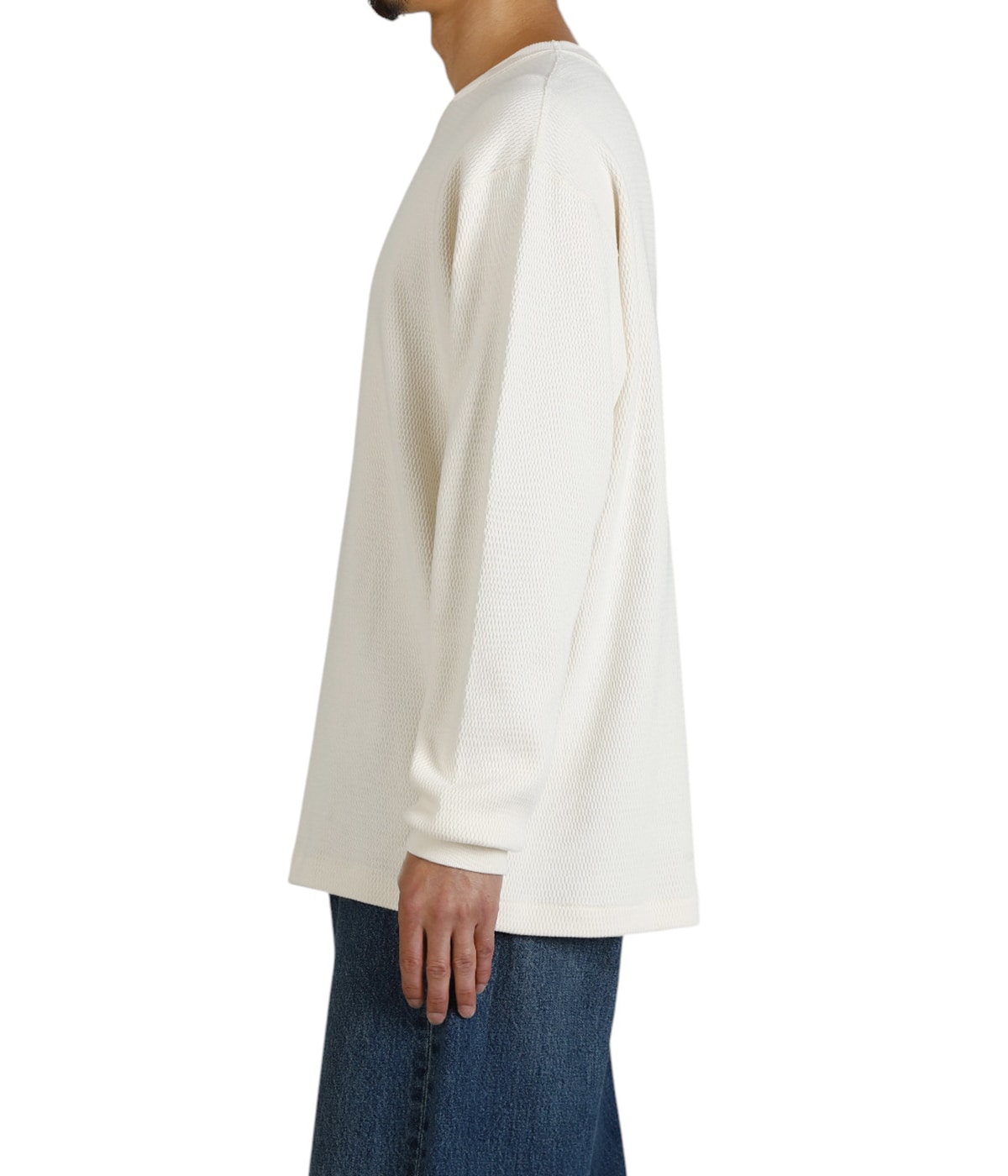 THERMAL KING RASCHEL HONEYCOMB CREW NECK L/S | Healthknit(ヘルス