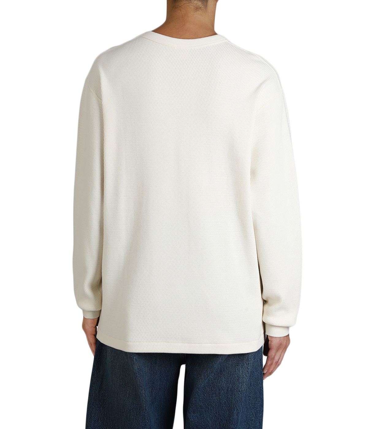 model(175cm / 60kg)B85 W75 H92 着用サイズ：L