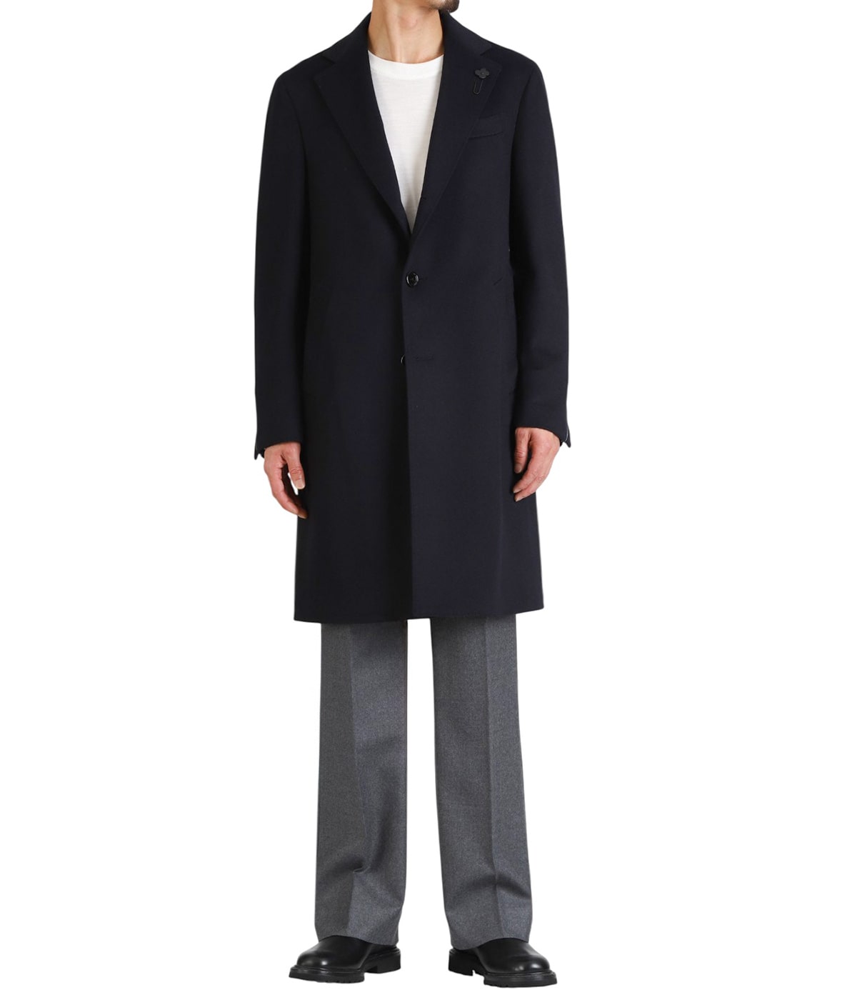 Chester Coat | LARDINI(ラルディーニ) / アウター コート (メンズ)の Chester Coat | LARDINI(ラルディーニ) / アウター コート (メンズ)の