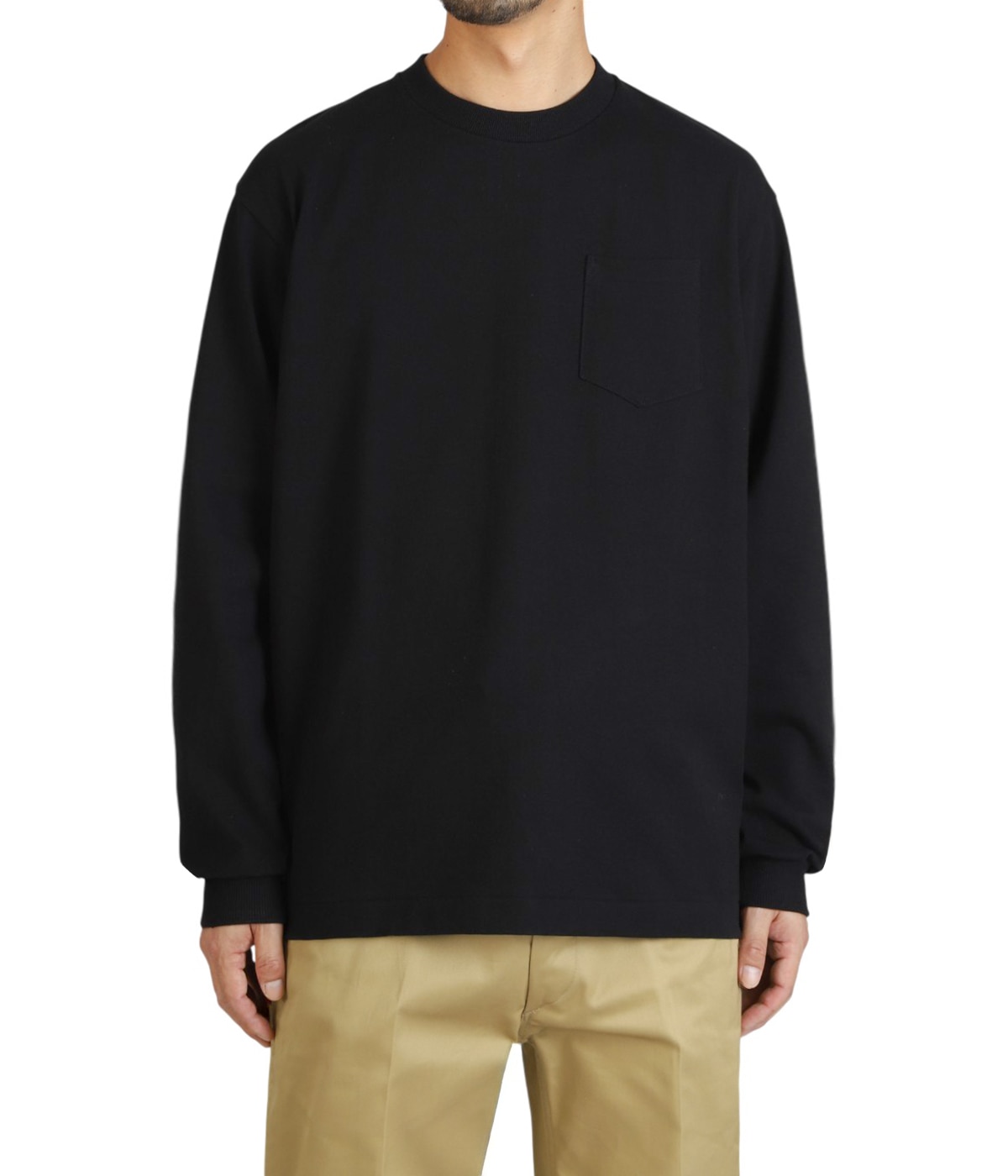 POCKET TEE L/S | ANATOMICA(アナトミカ) / トップス カットソー長袖