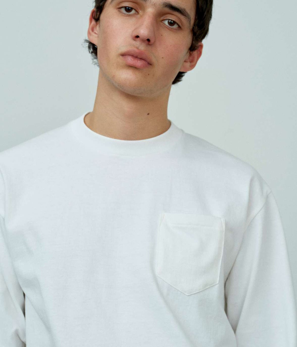 POCKET TEE L/S | ANATOMICA(アナトミカ) / トップス カットソー長袖