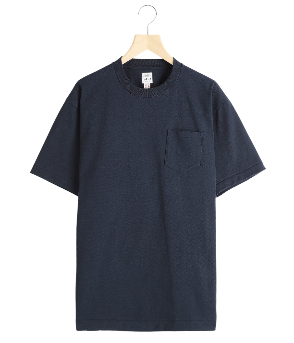 美品 正規 everyone Cotton T-Shirt ネイビー 411P▲ T-SHIRT | NAVY APPAREL