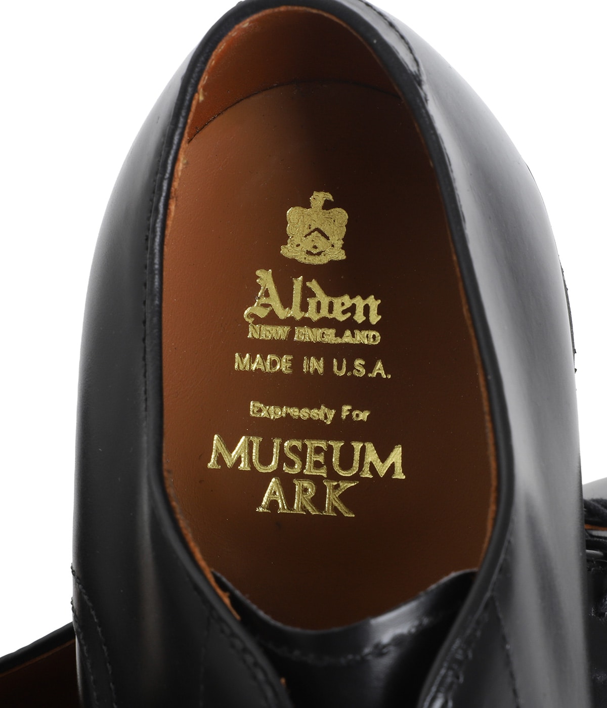 ナポレオンカーフ・アドルフパース（ブラック） フランス アノネイ社製ボックスカーフ｜Penny loafer black｜CP0002F-0