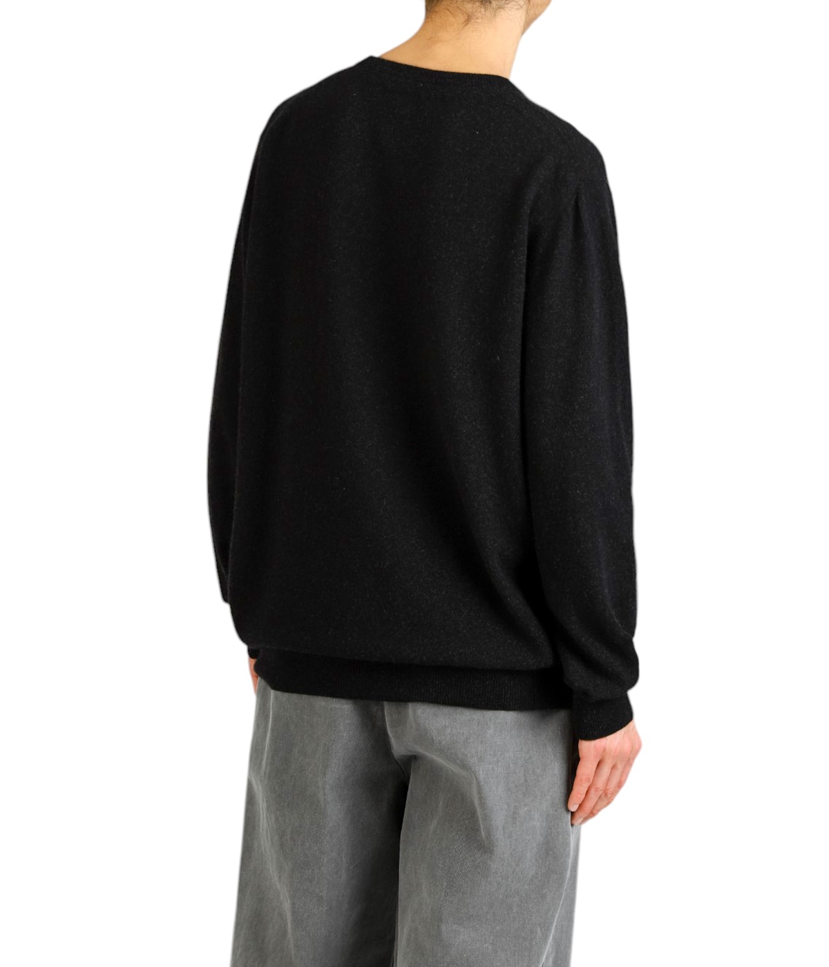 12G CASHMERE KNIT CREW NECK - 54252 - | YAECA(ヤエカ