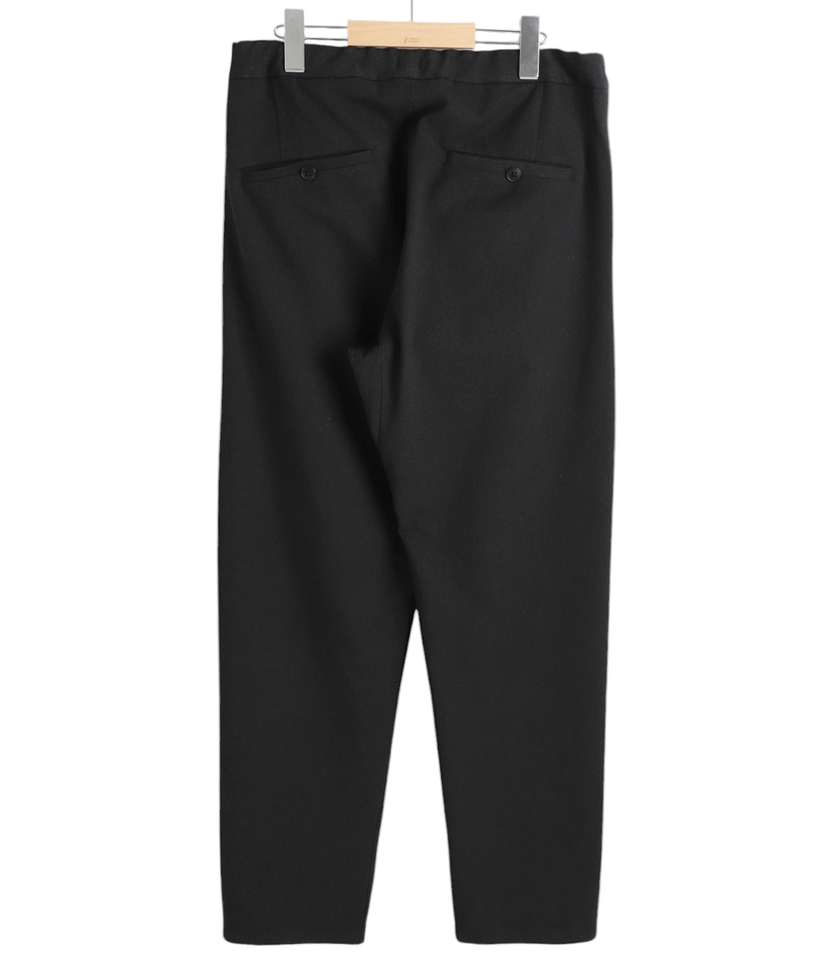 YAECA ヤエカ ワイドテーパードパンツ ブラック(黒) Sサイズ 59605 YAECA (ヤエカ) 8-12W DENIM PANTS STRAIGHT / デニムパンツ