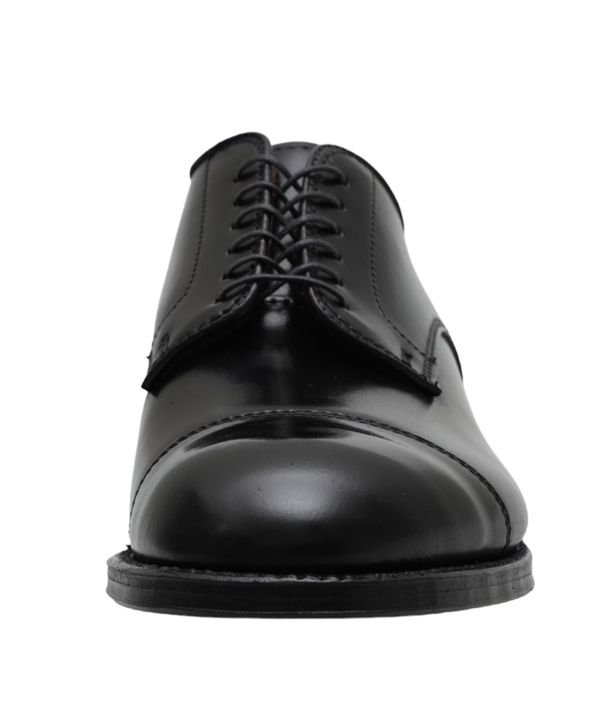 オールデン Alden黒 レザー モカシンシューズ ALDEN Alden オールデン US9D 27cm Vチップ 54679 グレイン