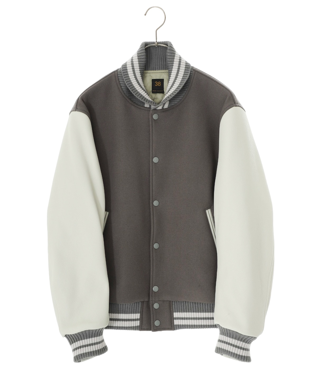 Super140 Wool Melton Varsity Jacket | Scye(サイ ベーシックス