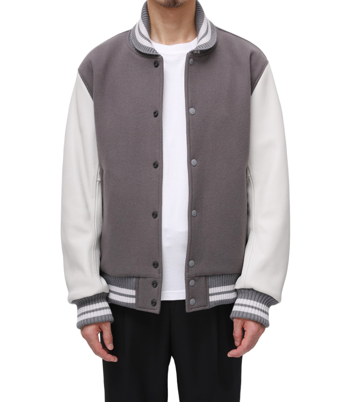 [soerte]WOOL BLEND SWITCHING BLOUSONサイズ3 soerte（ソエルテ）の「WOOL BLEND SWITCHING BLOUSON/ウール