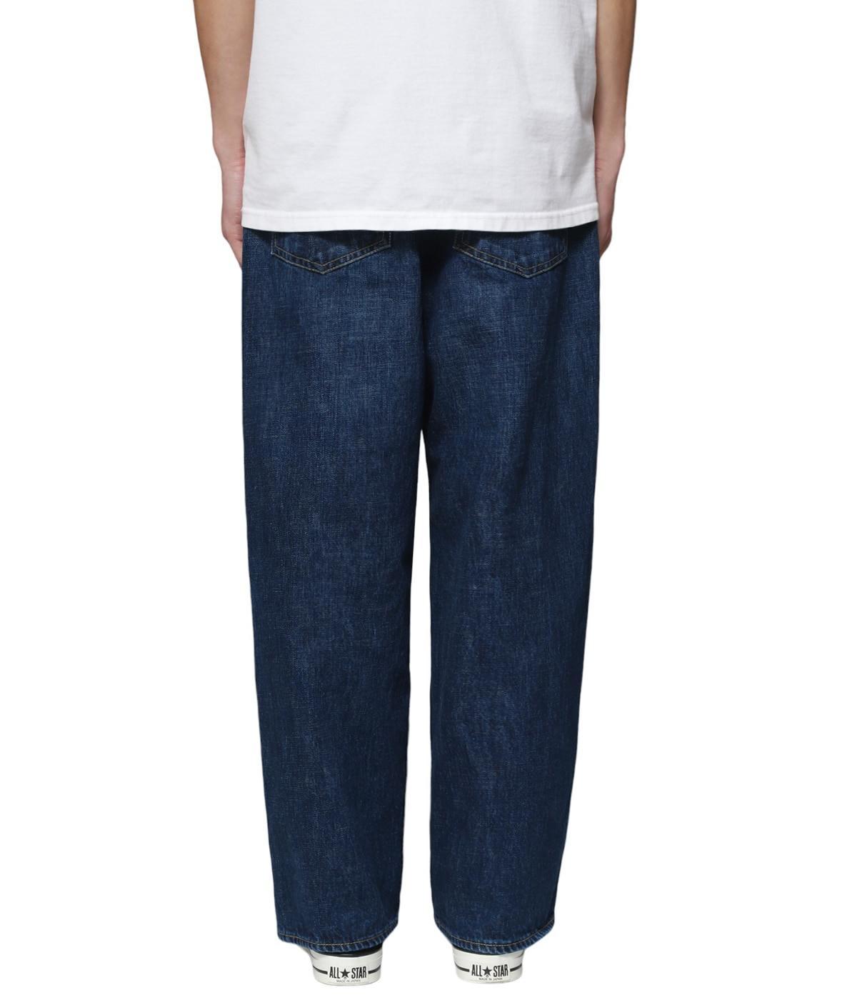 Selvedge Denim Used Wash Wide Leg Jeans | Scye(サイ