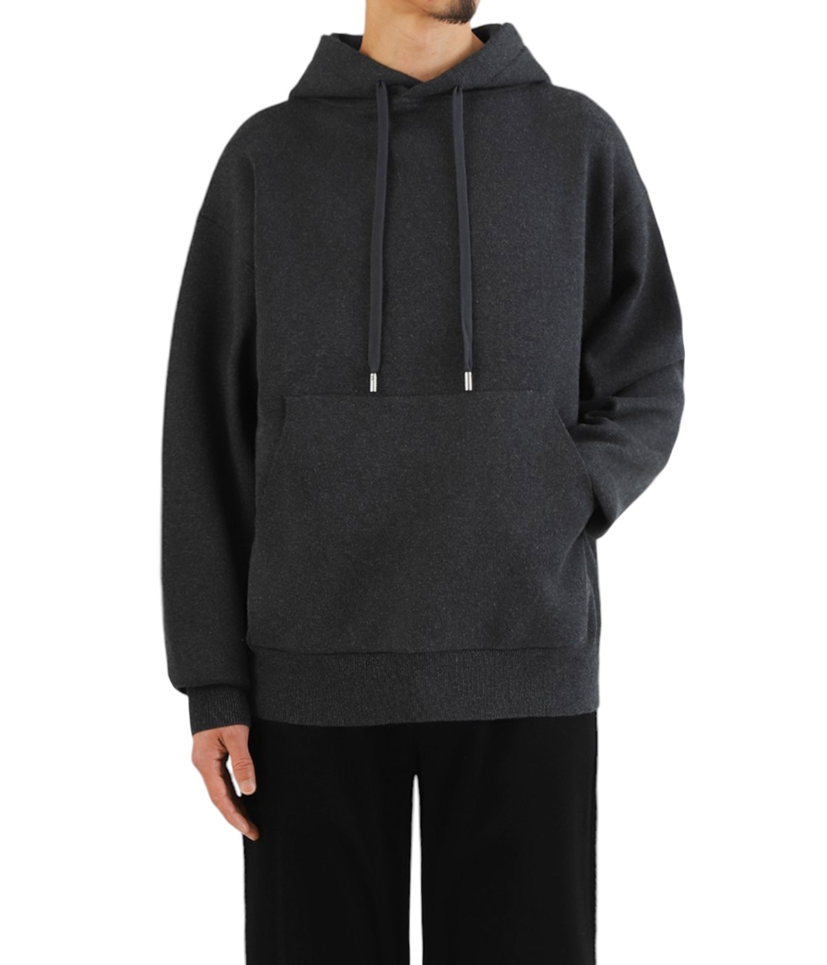 CABaN コットンカシミヤジップアップパーカー ブラック Sサイズ コットンカシミヤ パーカ | CABaN(キャバン) / トップス