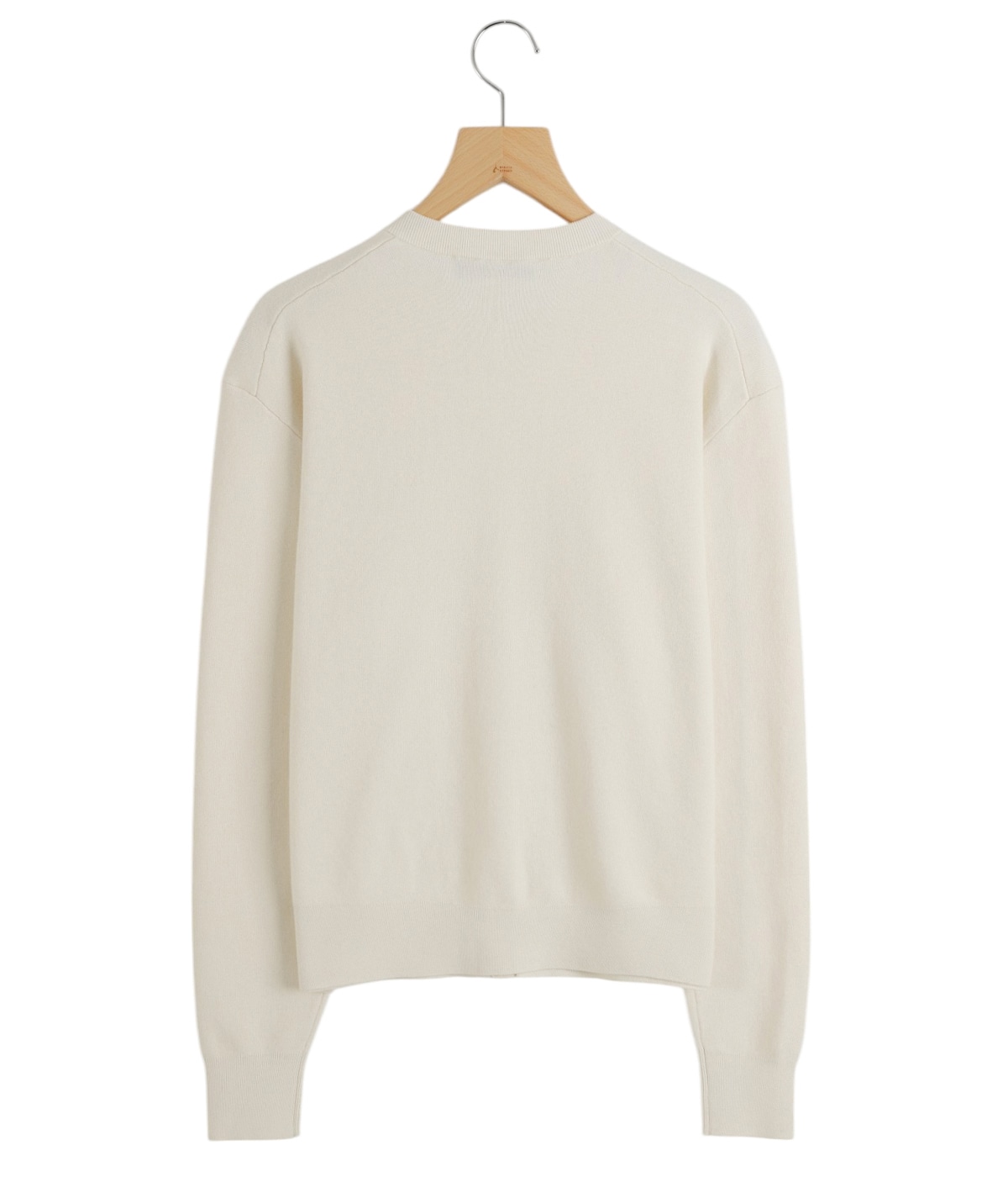 CABaN コットンカシミヤ ポケットクルーネックカーディガン　M CABaN コットンカシミヤ ポケットクルーネックカーディガン