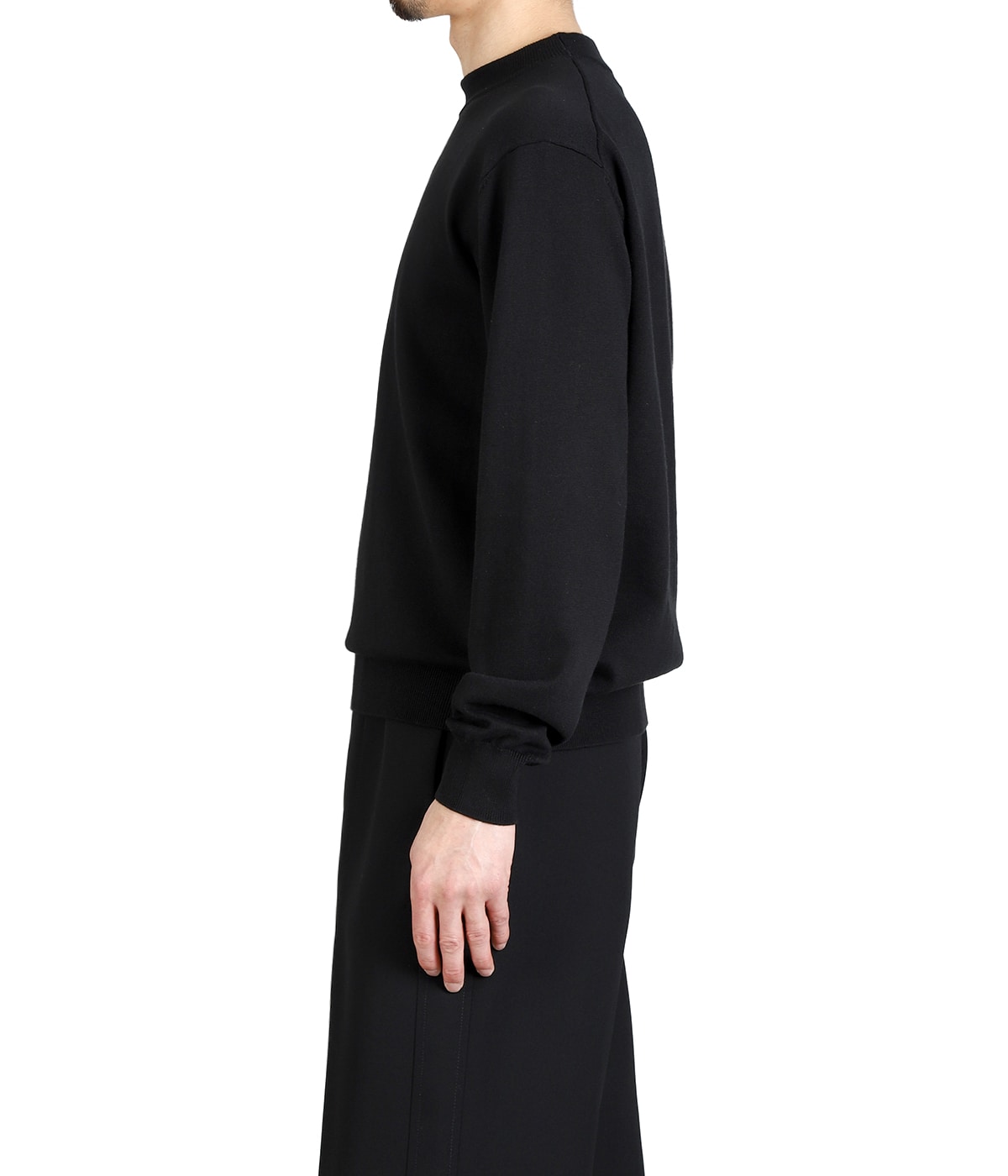 コットンカシミヤ プレーンモックネックプルオーバー | CABaN(キャバン