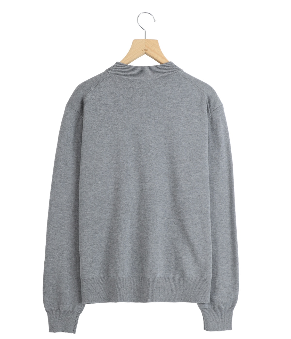 コットンカシミヤ プレーンモックネックプルオーバー | CABaN(キャバン