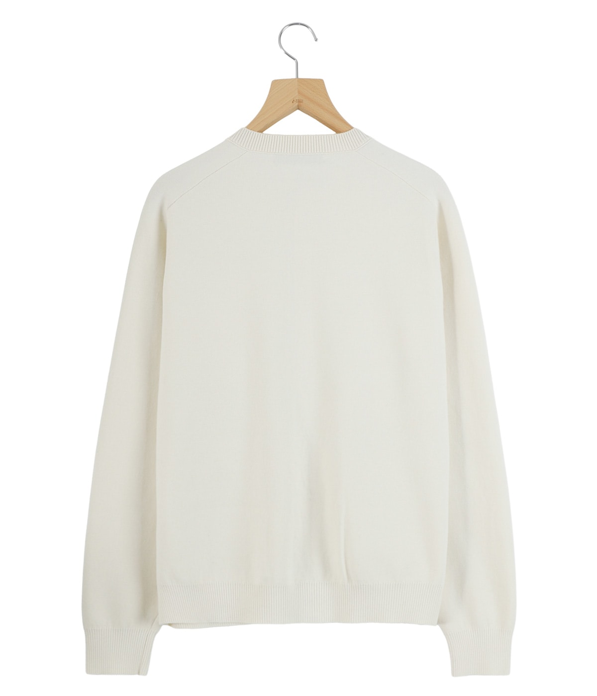 CABaN キャバン コットンカシミヤ ホワイト ニット CABaN（キャバン） ニット セーター コットンカシミヤ ポケットプル