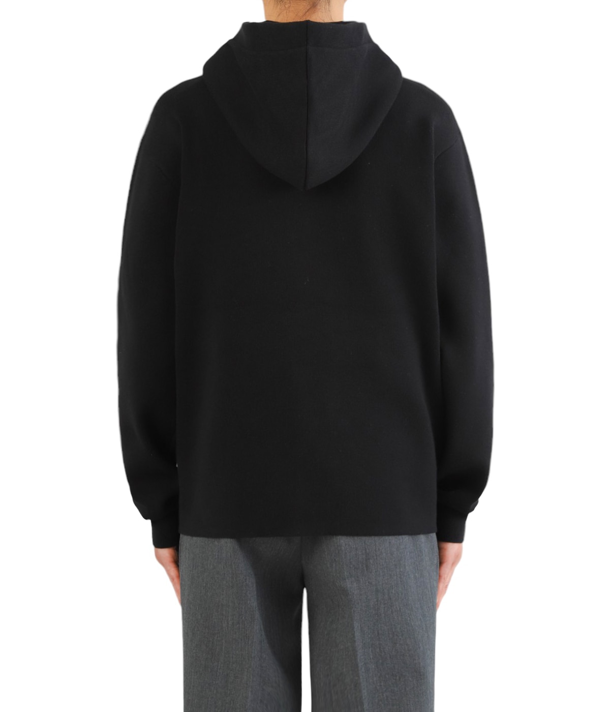 CABaN コットンカシミヤジップアップパーカー ブラック Sサイズ コットンカシミヤ ジップパーカ | CABaN(キャバン) / トップス